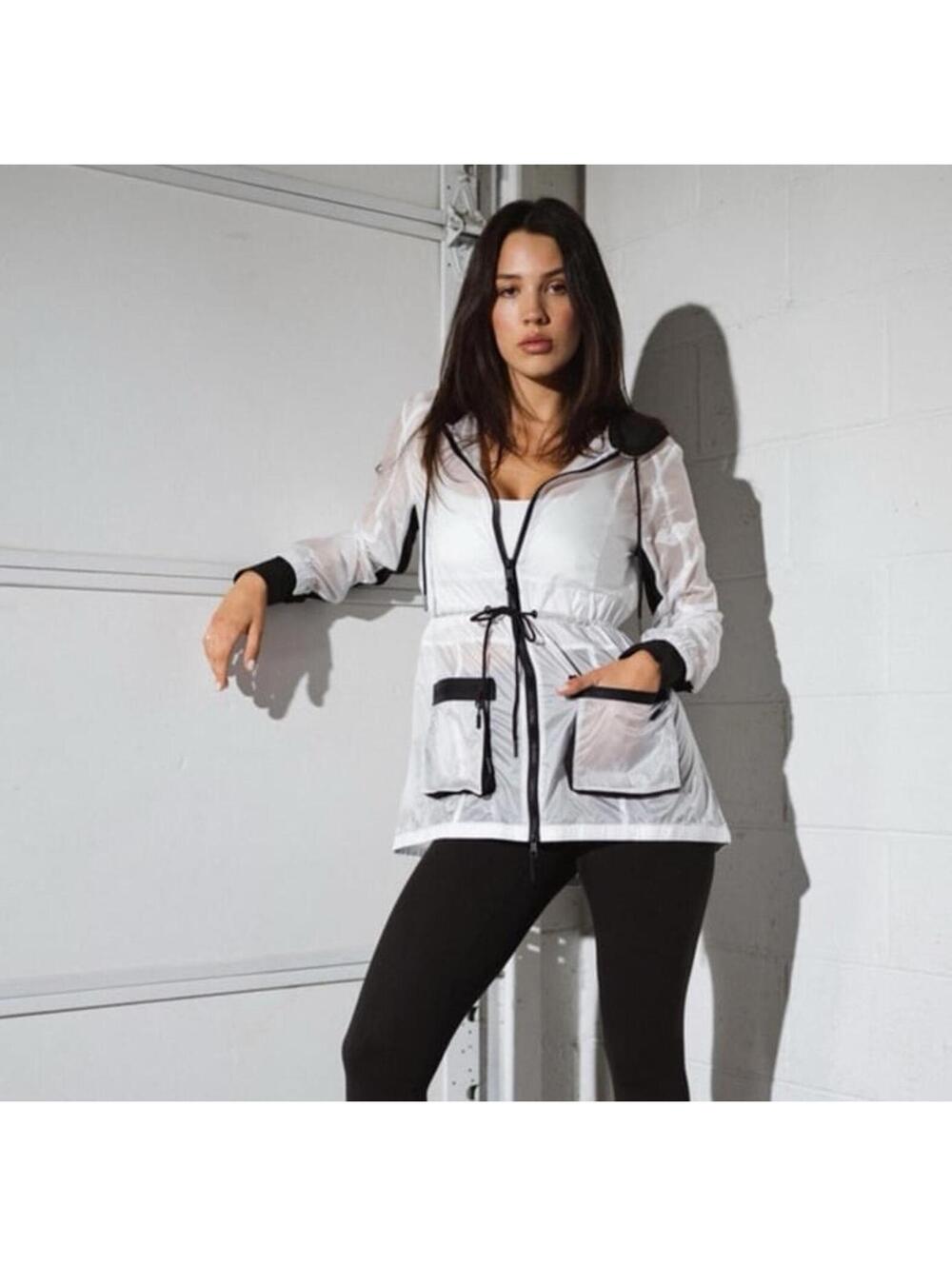 Balance Athletica / Vitality Intensity Jacket Hydrogen White Womens xl